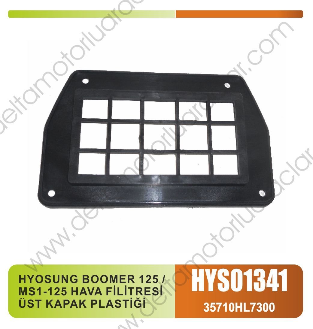 HYOSUNG BOOMER 125 / MS1-125 HAVA FİLİTRESİ ÜST KAPAK PLASTİĞİ