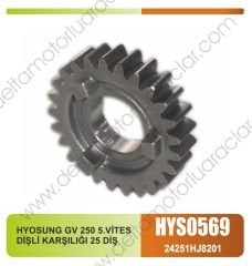 HYOSUNG GV 250 5.VİTES DİŞLİ KARŞILIĞI 25 DİŞ