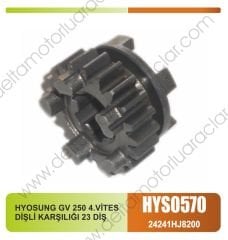 HYOSUNG GV 250 4.VİTES DİŞLİ KARŞILIĞI 23 DİŞ