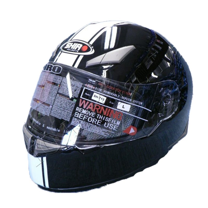 SHIRO FULL FACE SİYAH KASK XS BEDEN