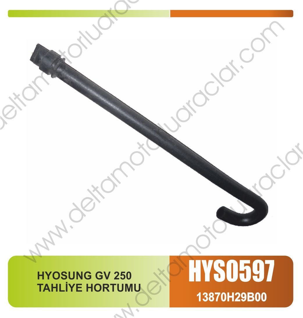 HYOSUNG GV 250 TAHLİYE HORTUMU