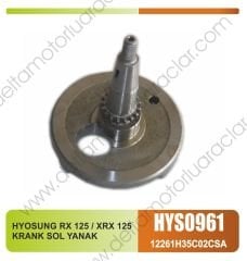 HYOSUNG RX 125 / XRX 125 KRANK SOL YANAK