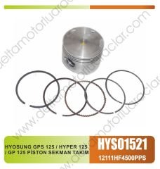 HYOSUNG GPS 125 / HYPER 125 / GP 125 PİSTON SEKMAN TAKIM