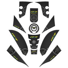 YAMAHA R7 2021 - 2022 UYUMLU FULL TANK PAD SET 007