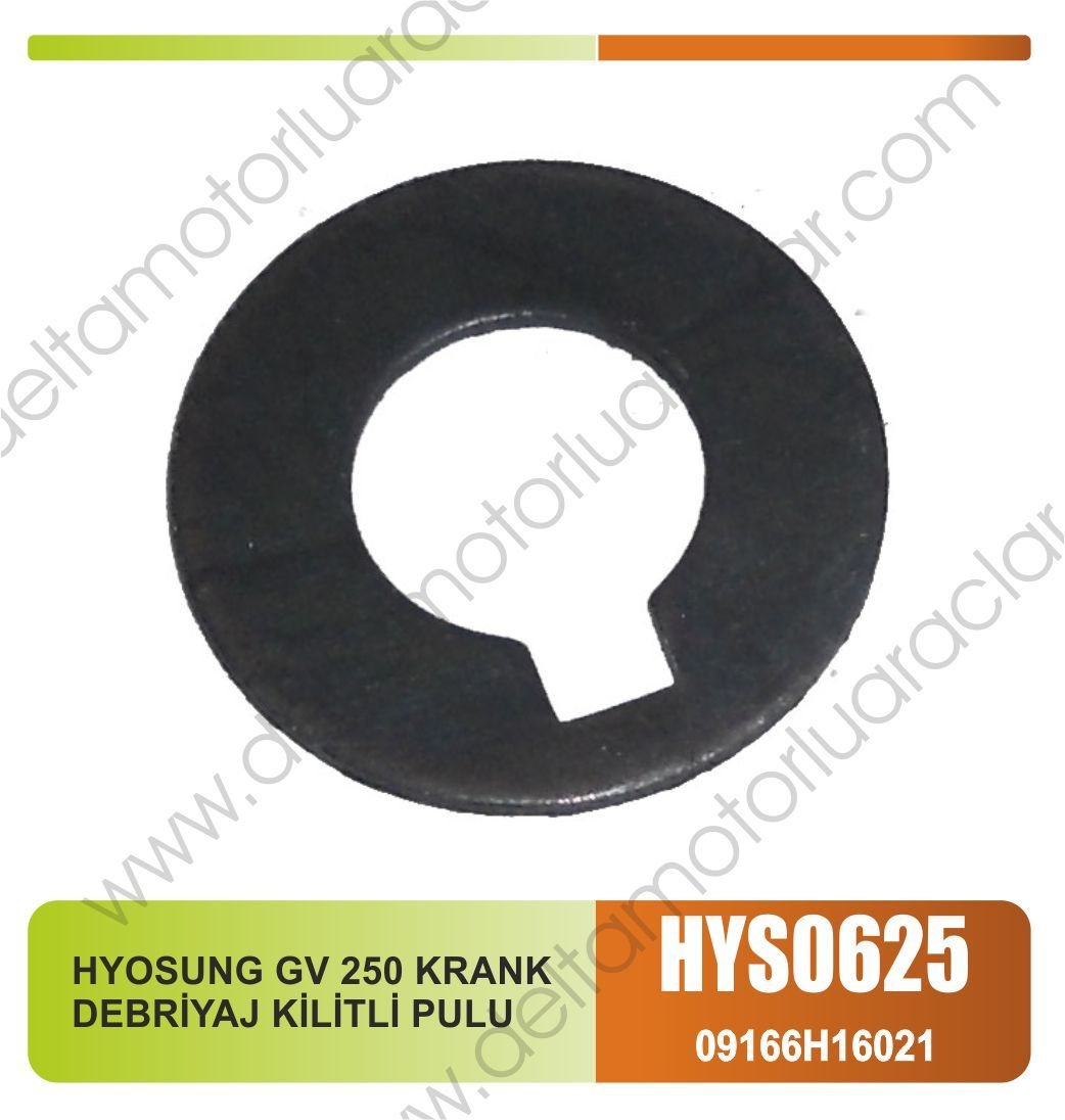 HYOSUNG GV 250 KRANK DEBRİYAJ KİLİTLİ PULU