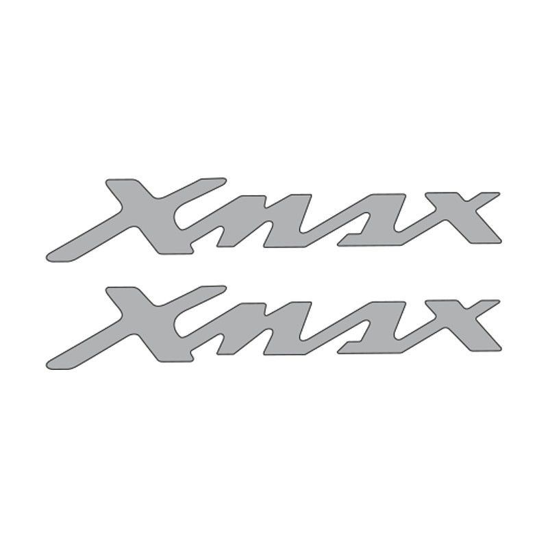 YAMAHA XMAX UYUMLU DAMLA YAZI NIKEL 22x4 cm STİCKER