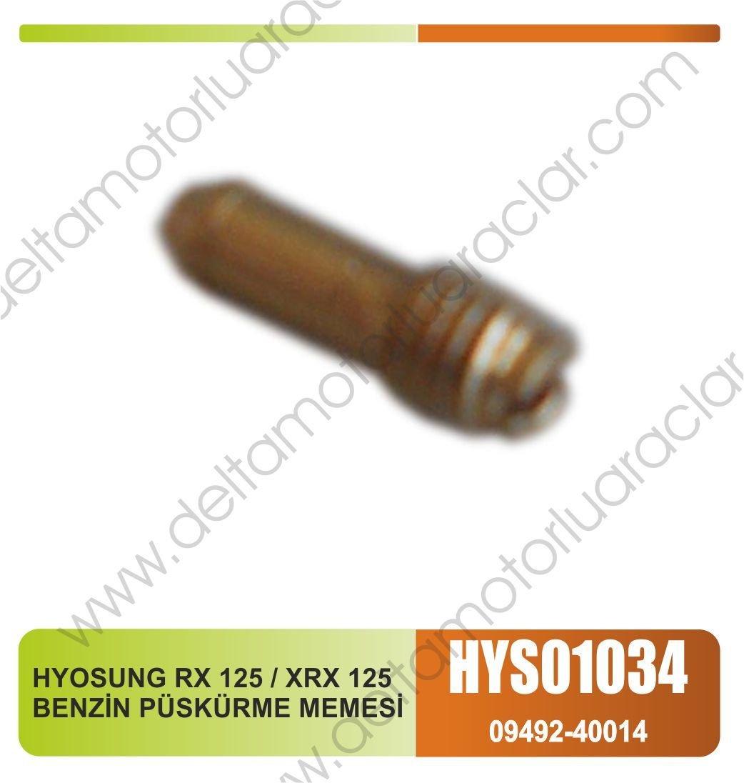 HYOSUNG RX 125 / XRX 125 BENZİN PÜSKÜRTME MEMESİ