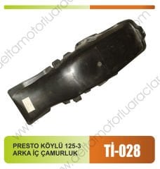 PRESTO KÖYLÜ 125-3 ARKA İÇ ÇAMURLUK