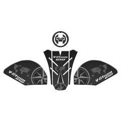 SUZUKI V-STROM 650 2021 - 2022 UYUMLU TANK PAD SET 003
