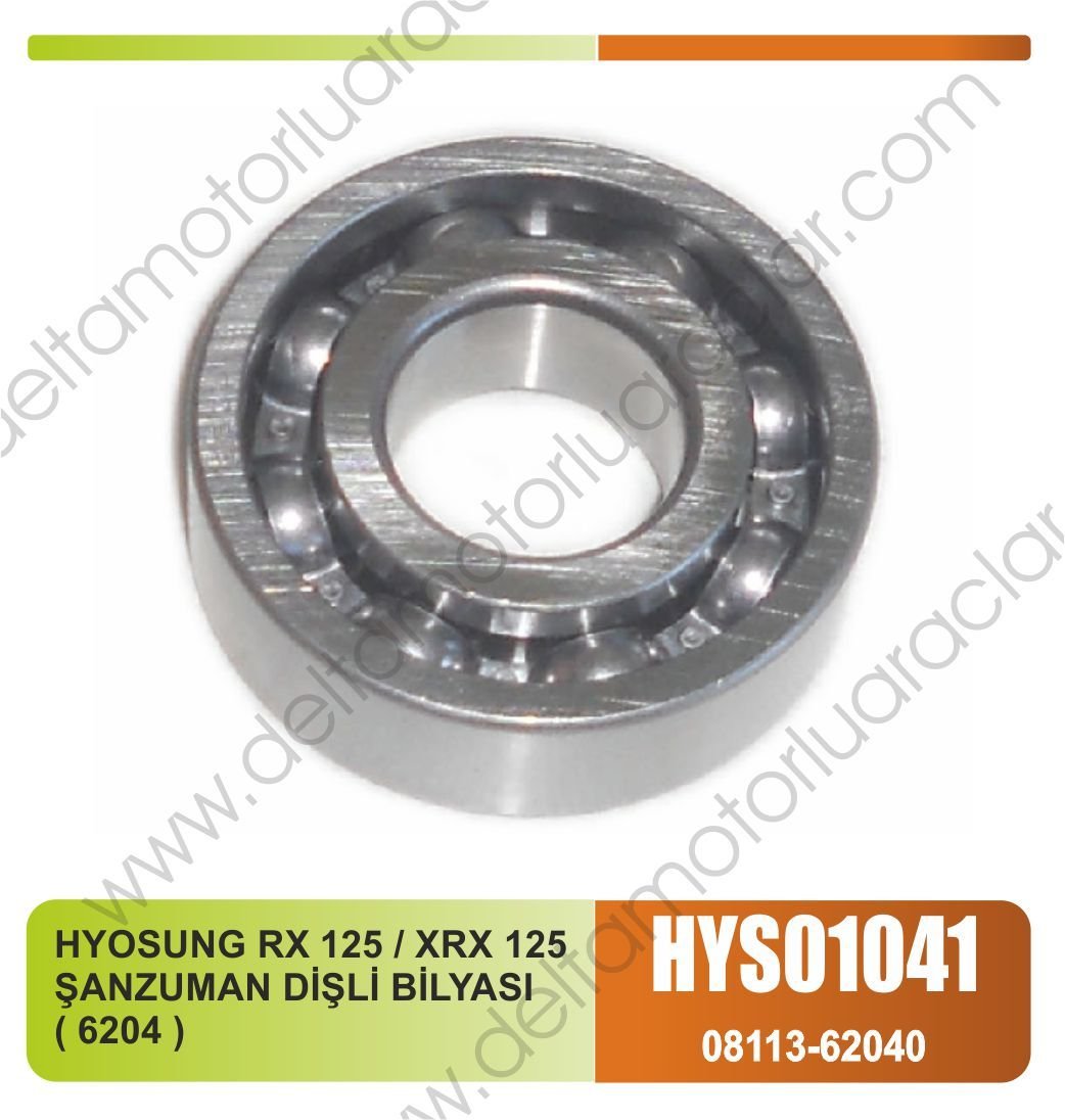 HYOSUNG RX 125 / XRX 125 ŞANZUMAN DİŞLİ BİLYASI ( 6204 )