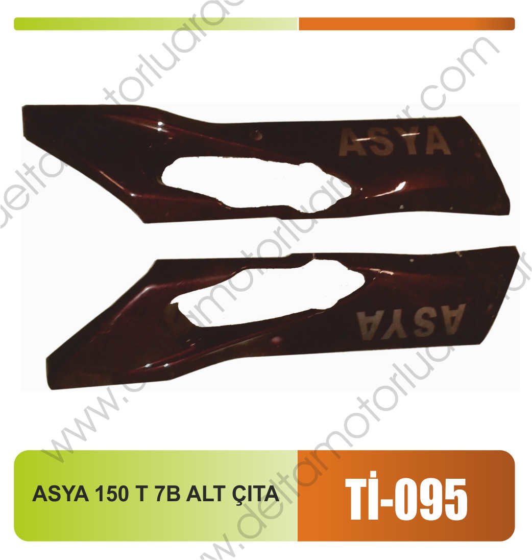 ASYA 150 T 7B ALT ÇITA  TAKIM (SADECE MAVİ RENK VARDIR)