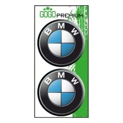 BMW UYUMLU (7X7 cm) İKİLİ DAMLA ETİKET