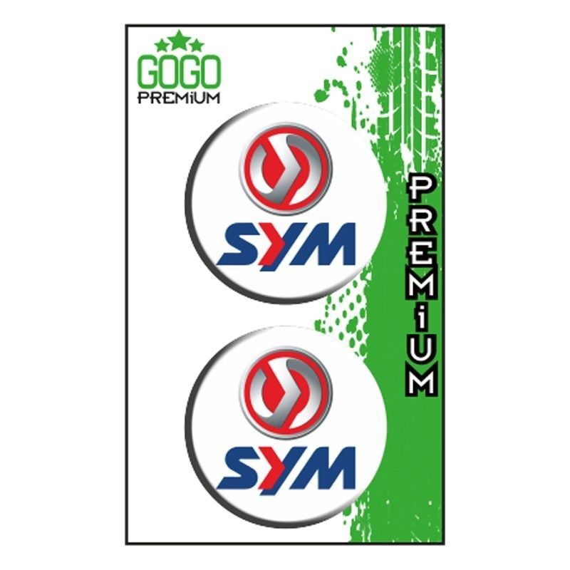 SYM UYUMLU (5X5 cm) İKİLİ DAMLA ETİKET