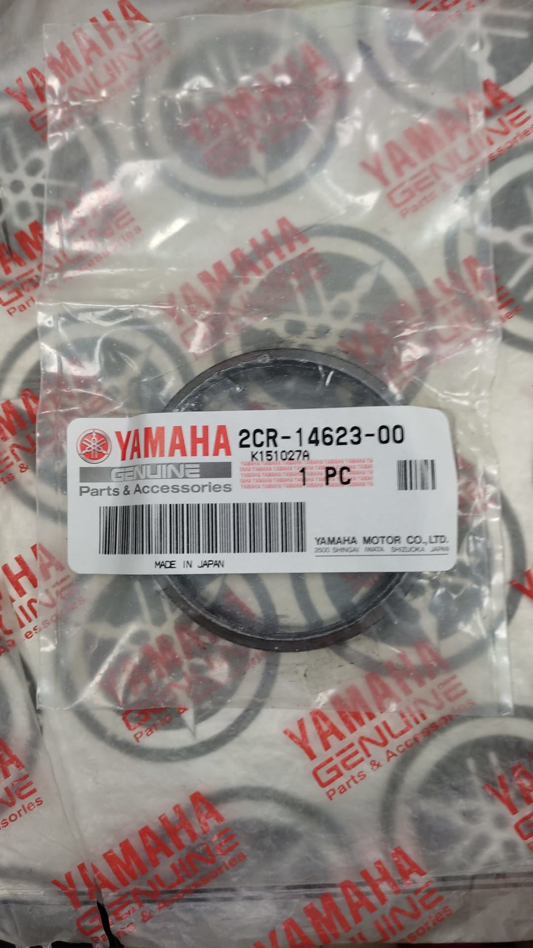 YAMAHA (2015-20) YZF R1/MT10 ORİJİNAL EGSOZ BORU YÜZÜĞÜ 2CR-14623-00