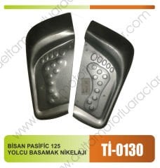 BİSAN PASİFİC 125 YOLCU BASAMAK NİKELAJI