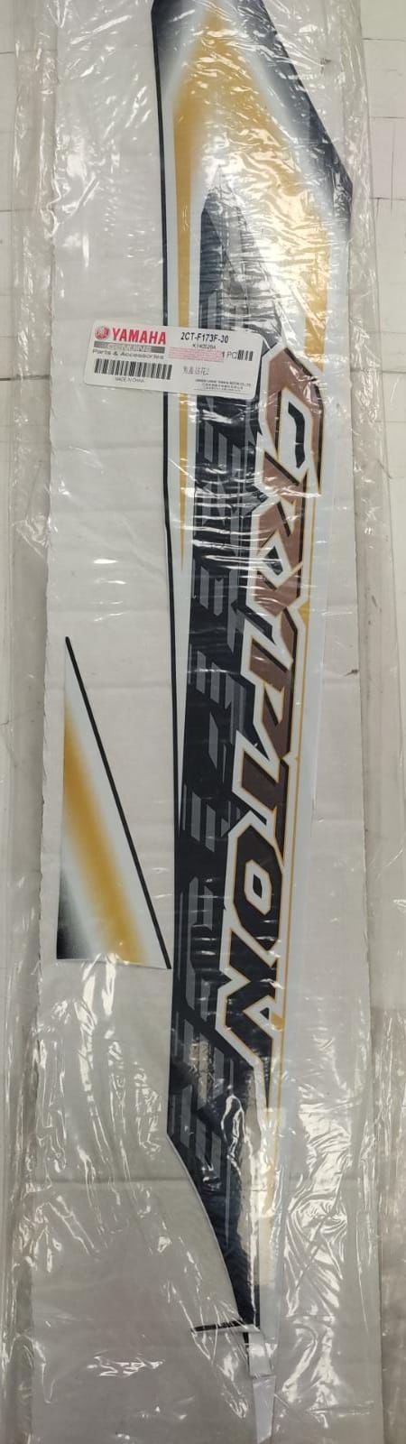 YAMAHA T110C ORİJİNAL SELE ALTI STICKER 2CT-F173F-30