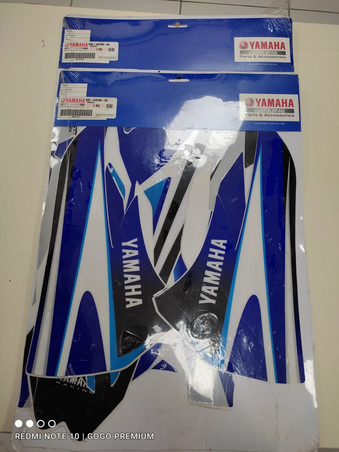 YAMAHA YZ 450F ORİJİNAL STICKER 33D-W0790-00