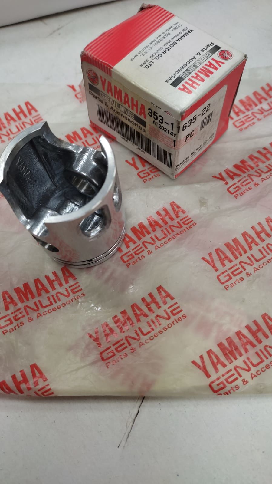 YAMAHA LB50cc ORİJİNAL PİSTON (0,25mm) 353-11635-22