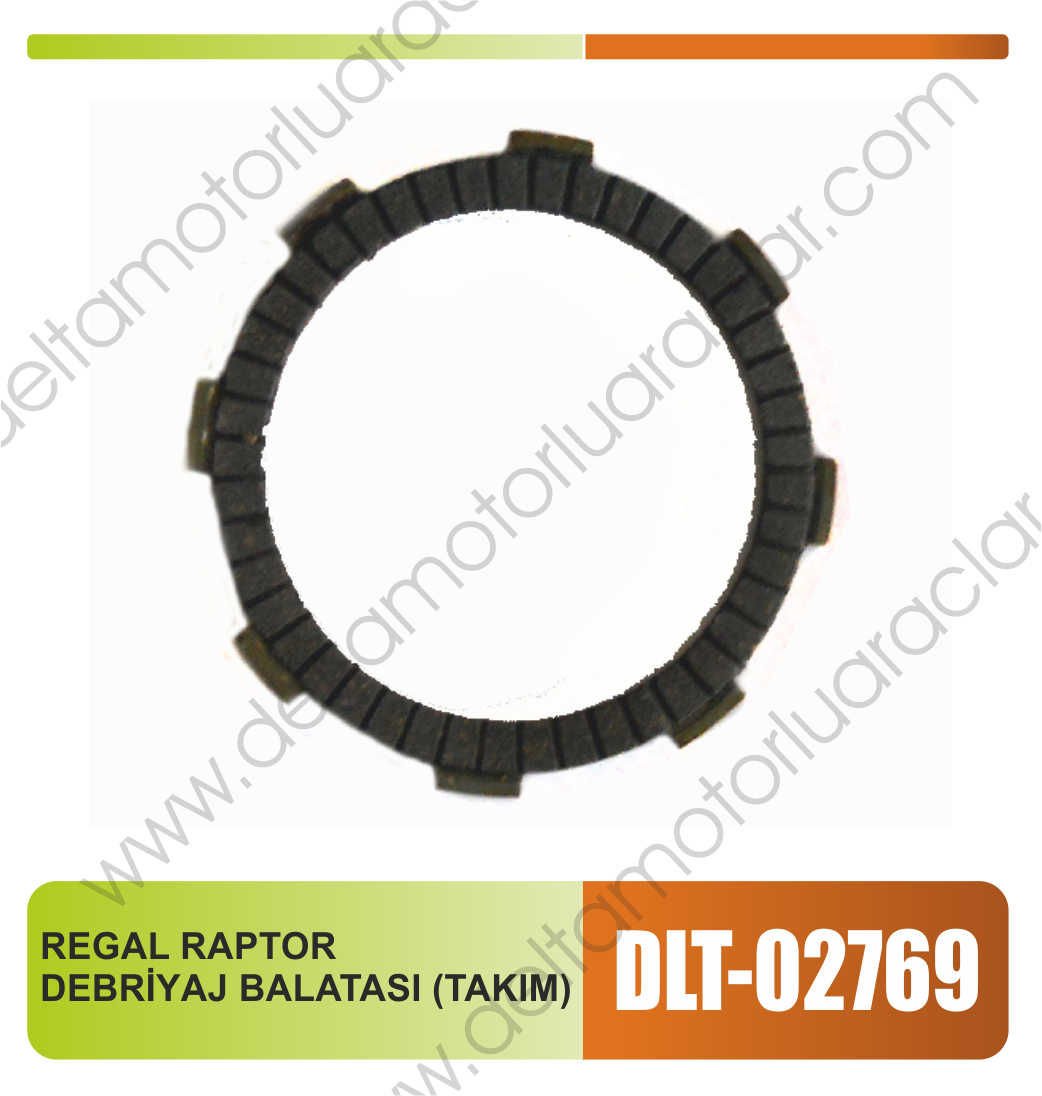 REGAL RAPTOR DEBRİYAJ BALATASI (TAKIM)