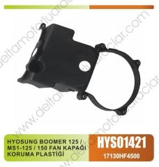 HYOSUNG BOOMER 125 / MS1-125 / 150 FAN KAPAĞI KORUMA PLASTİĞİ ÜST