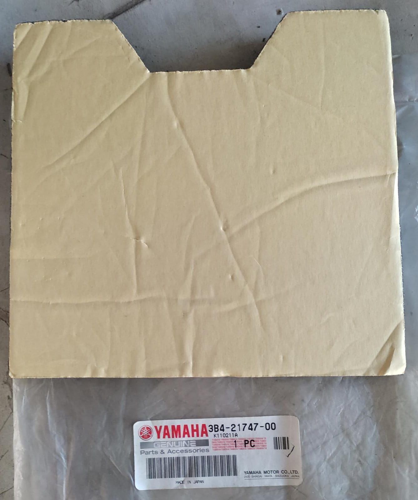 YAMAHA ATV GRIZZLY 700cc ORİJİNAL  HAVA FİLTRE SÜNGERİ 3B4-21747-00