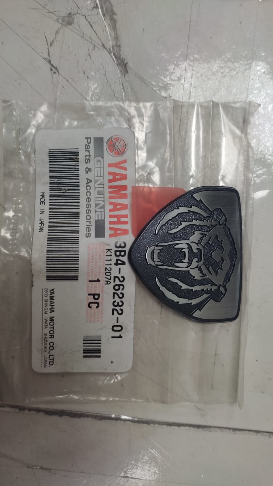 YAMAHA ATV ORİJİNAL 3D AMBLEM 3B4-26232-01