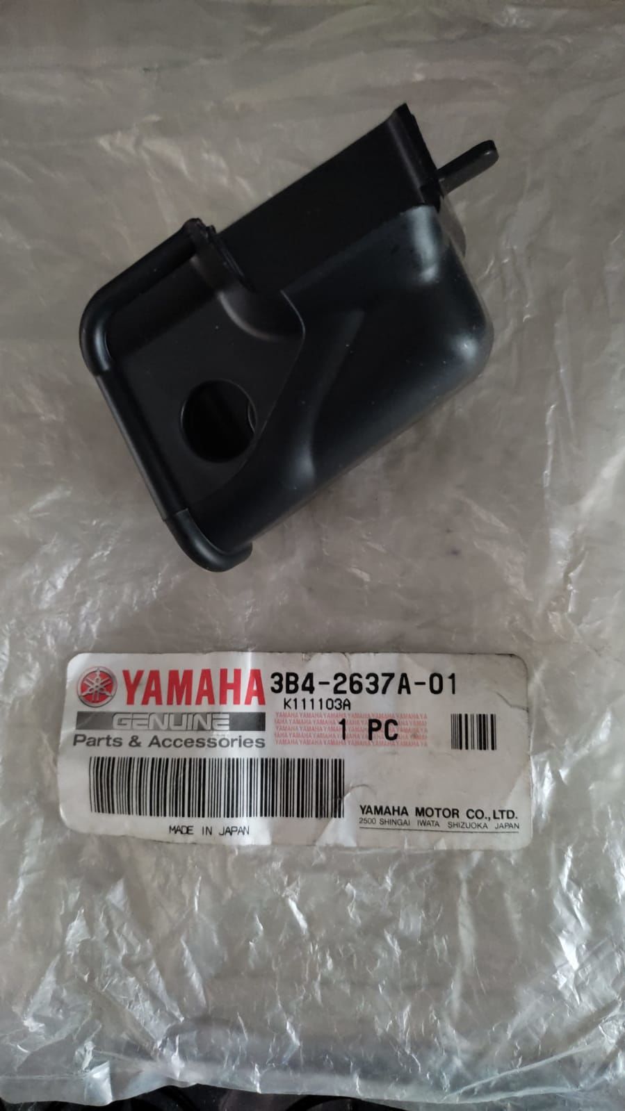 YAMAHA ATV GRIZZLY 550-700 ORİJİNAL ÜST MERKEZ KOL KORUMA PLASTİĞİ 3B4-2637A-01