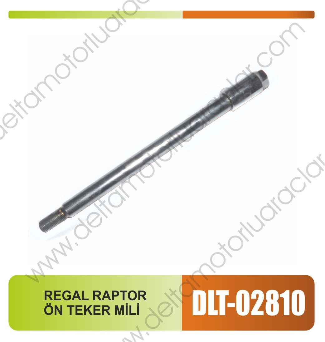 REGAL RAPTOR ÖN TEKER MİLİ