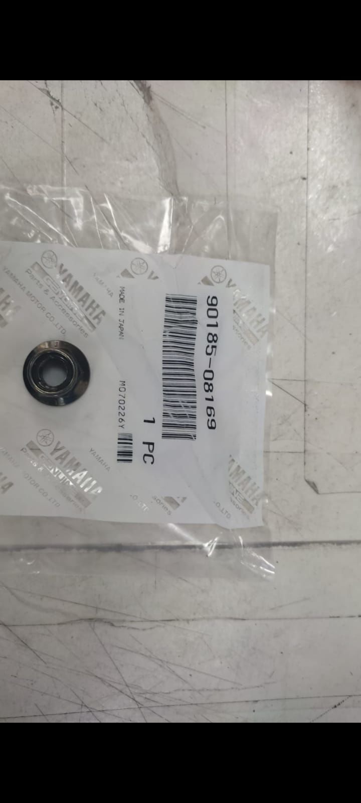 YAMAHA JENERATÖR ORİJİNAL KİLİTLİ SOMUN 90185-08169