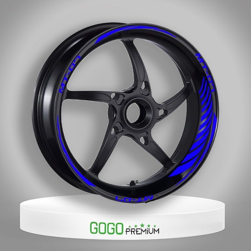 FLORASAN TURUNCU YAMAHA MT-07 UYUMLU RACING JANT ŞERİDİ