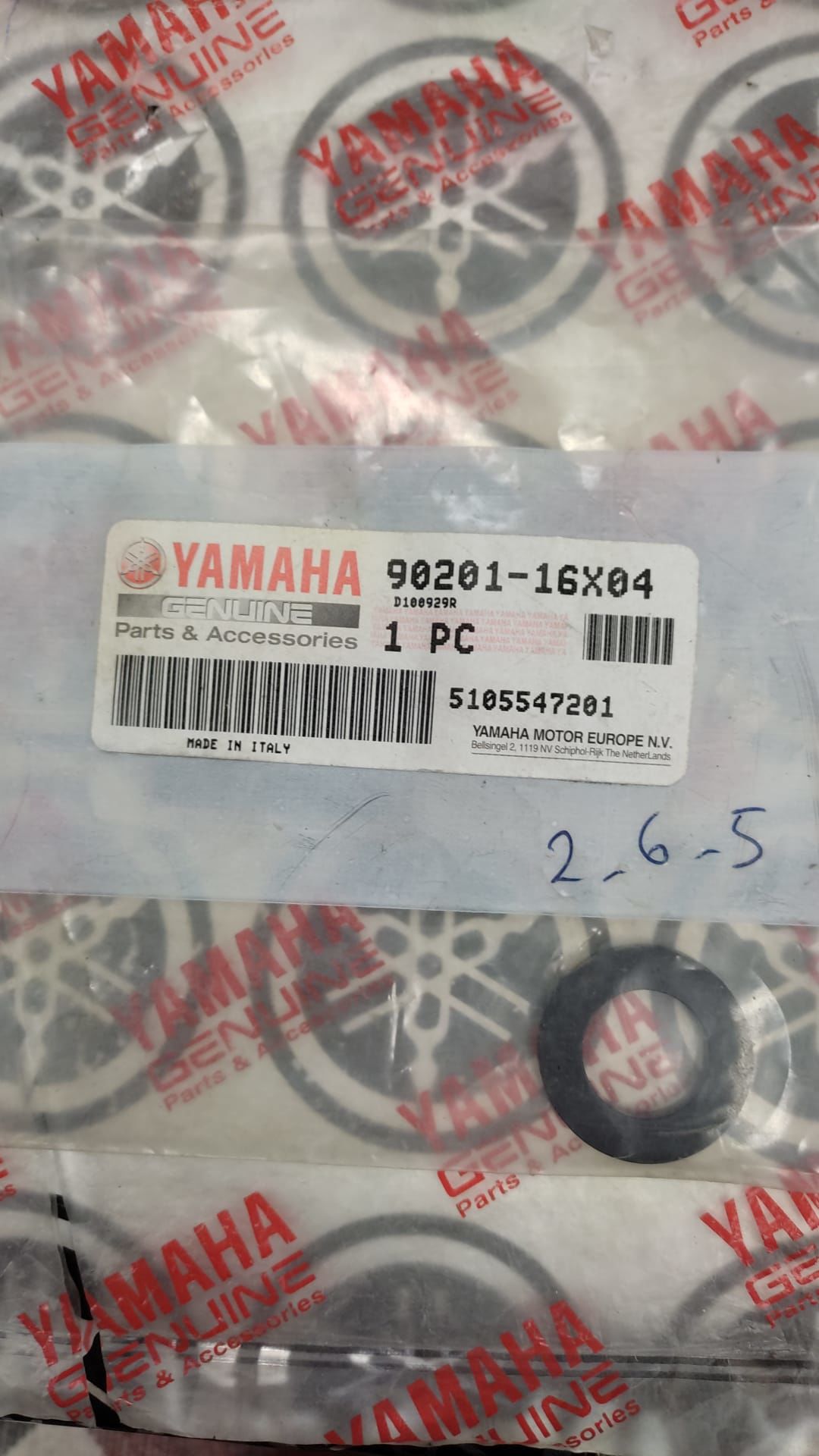 YAMAHA YP 125E /180cc ORİJİNAL  DEBRİYAJ KEÇESİ 90201-16X04