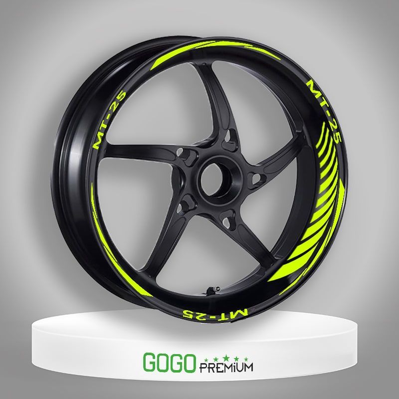 FLORASAN SARI YAMAHA MT-25 UYUMLU RACING JANT ŞERİDİ
