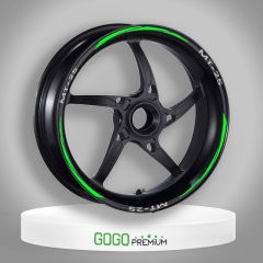 FLORASAN YEŞİL YAMAHA MT-25 UYUMLU JANT ŞERİDİ