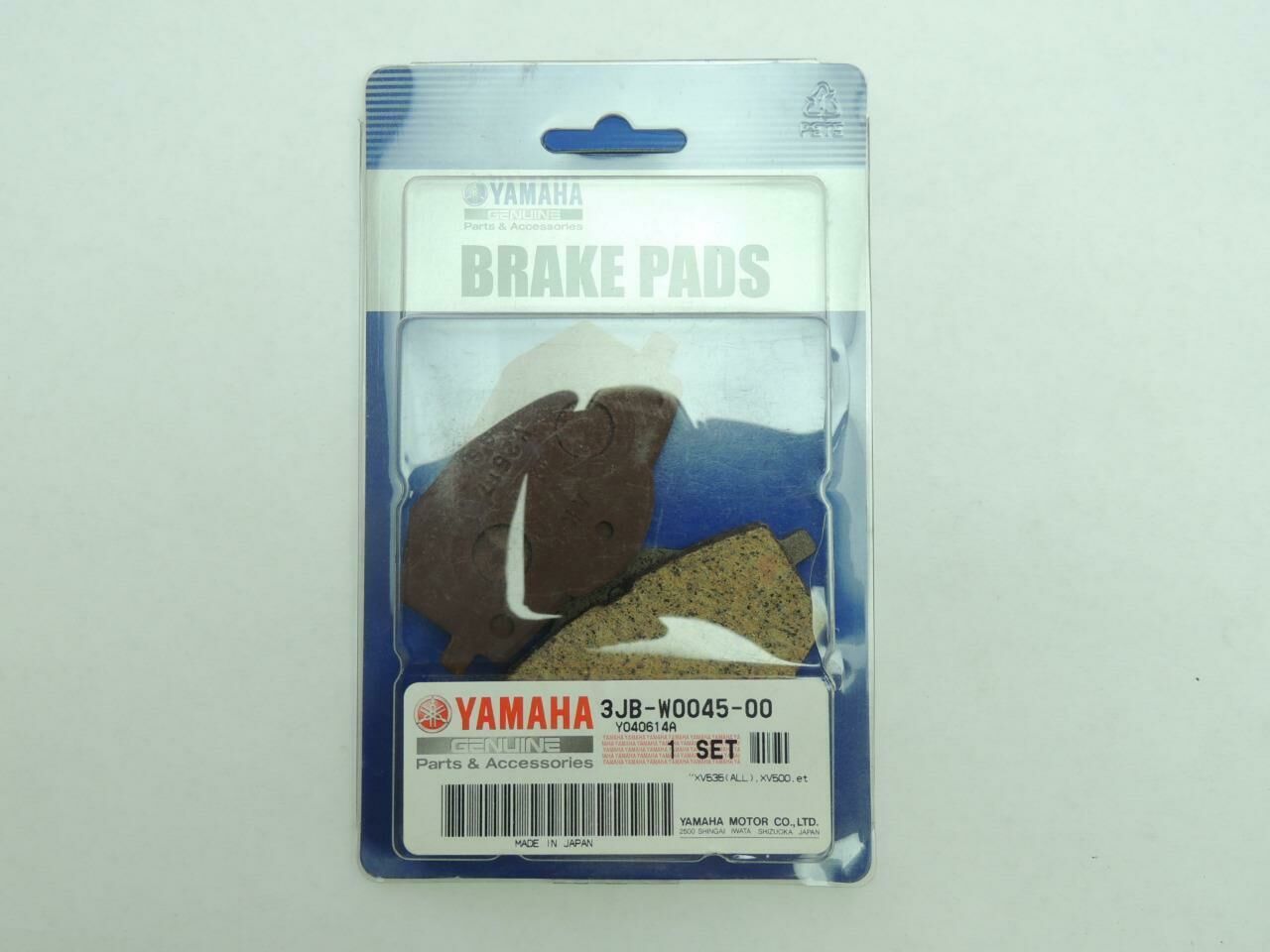 YAMAHA 1987-1993 XV535 ORİJİNAL ÖN FREN BALATASI 3JB-W0045-00