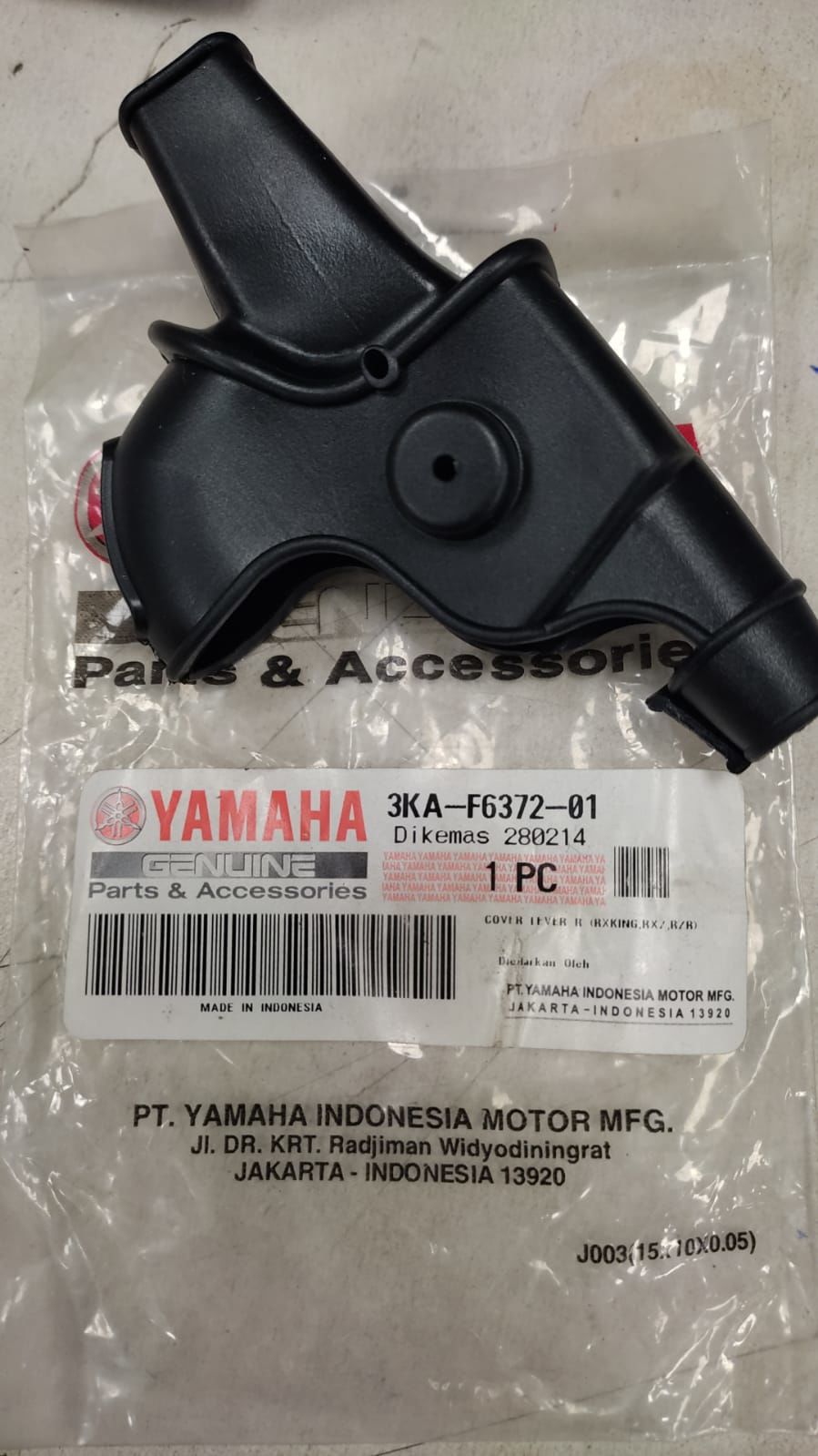 YAMAHA RX 135 KING ORİJİNAL DEBRİYAJ KOL PLASTİĞİ 3KA-F6372-01