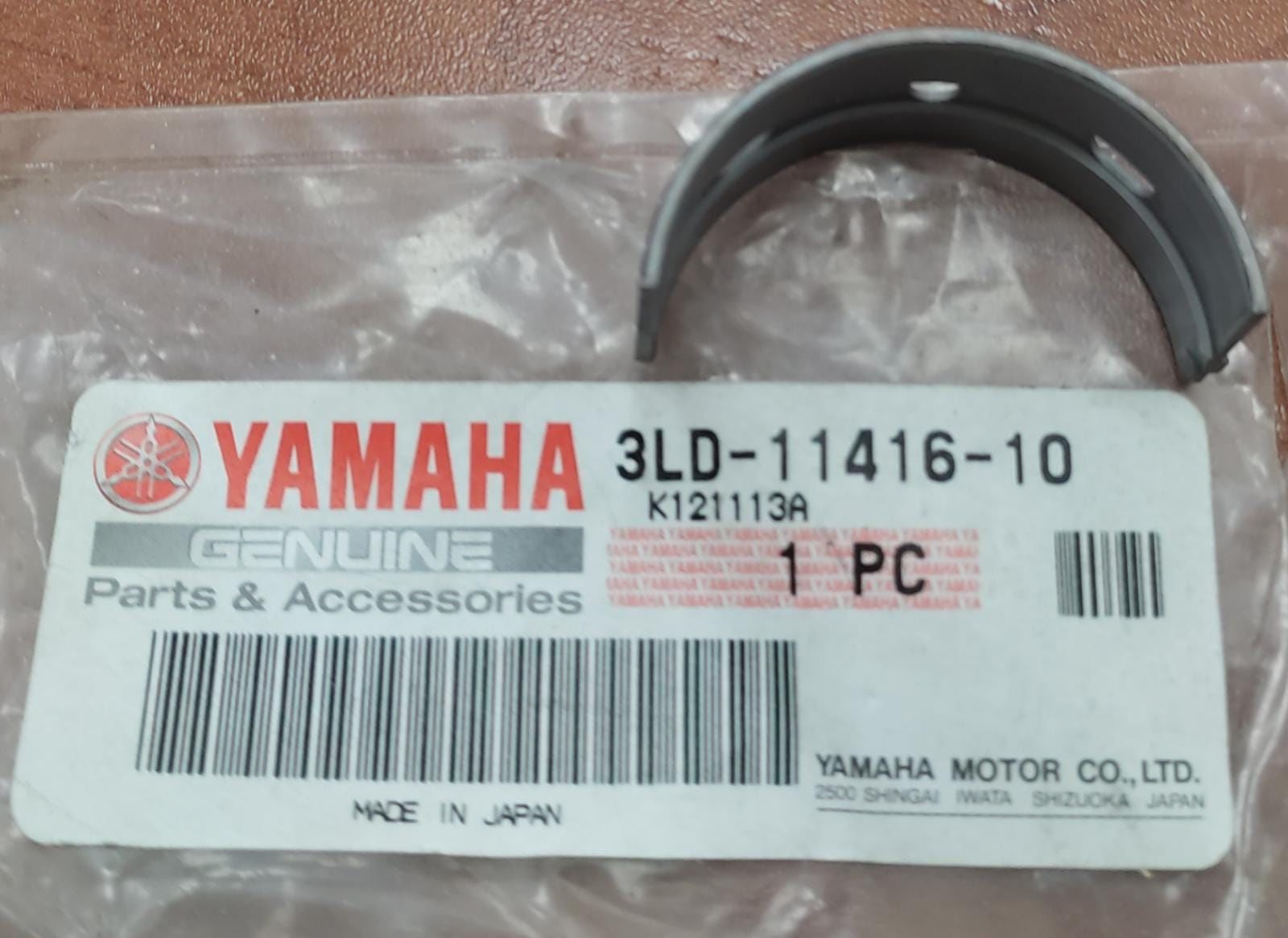YAMAHA KAR ARACI KRANK MİLİ RULMANI(ANA YATAK) 3LD-11416-10