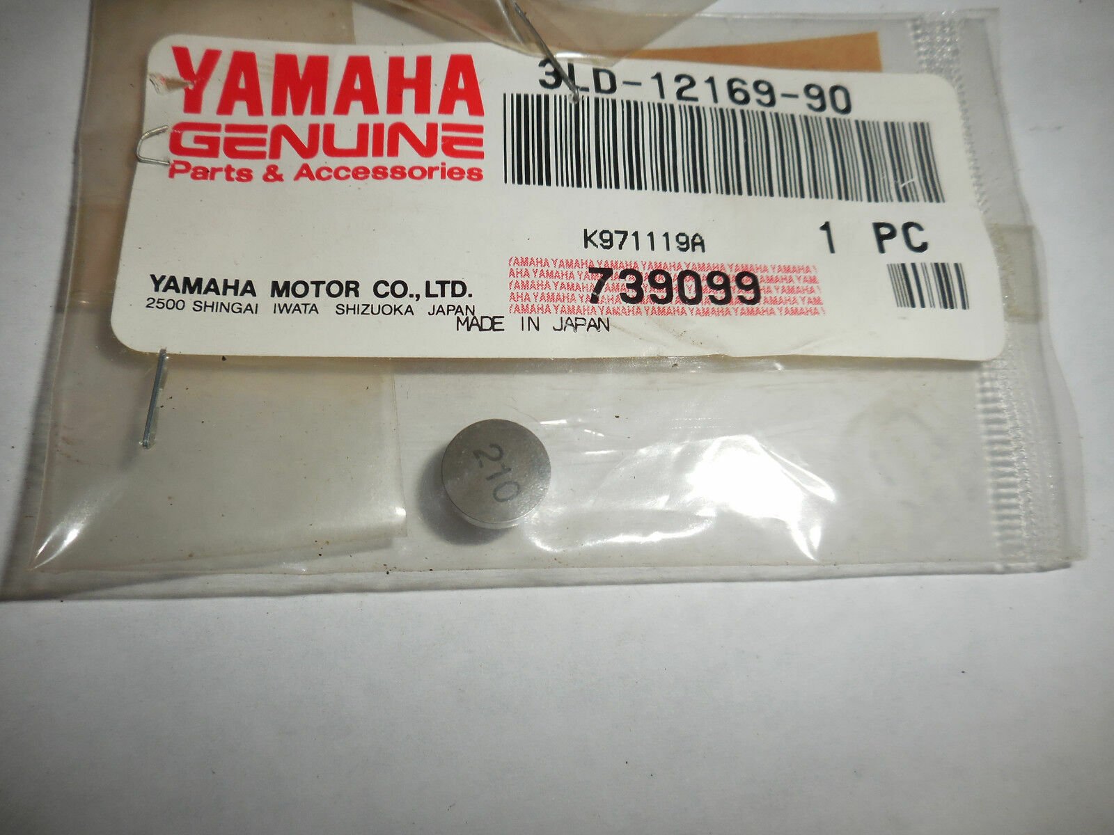 YAMAHA SÜPER TENERE /YFZ 450/ YZF R1/ YZ 250F ORİJİNAL 210 ŞİM 3LD-12169-90