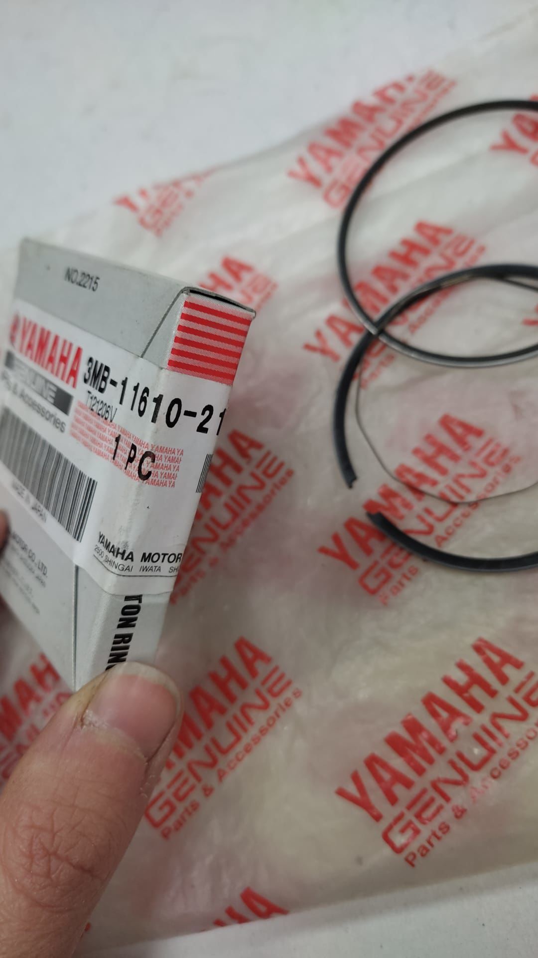 YAMAHA DT125R ORİJİNAL SEGMAN (0,5mm) 3MB-11610-21