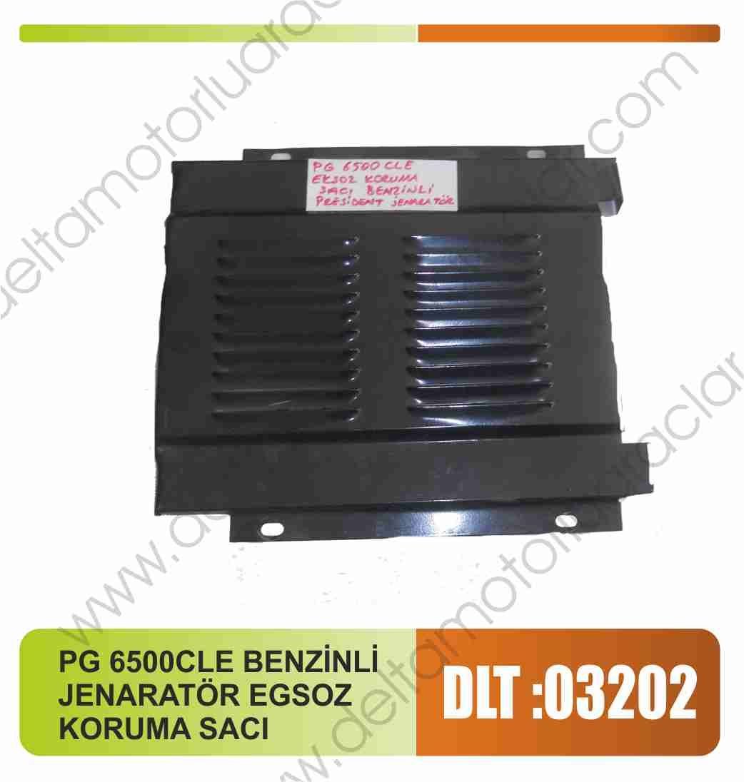 PG 6500 BENZİNLİ JENERATÖR EGSOZ KORUMA SACI