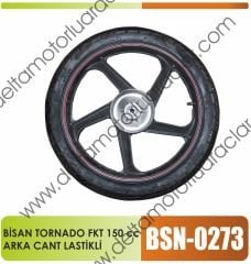 BİSAN TORNADO FKT 150 cc ARKA JANT LASTİKLİ