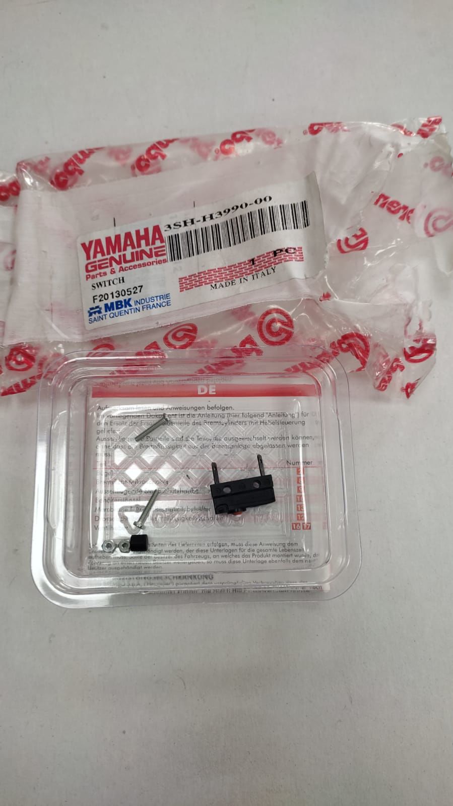 YAMAHA TT600E ORİJİNAL FREN MÜŞÜRÜ(SWİTCH) 3SH-H3990-00