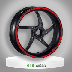 FLORASAN KIRMIZI HONDA PCX UYUMLU BÜYÜK JANT ŞERİDİ