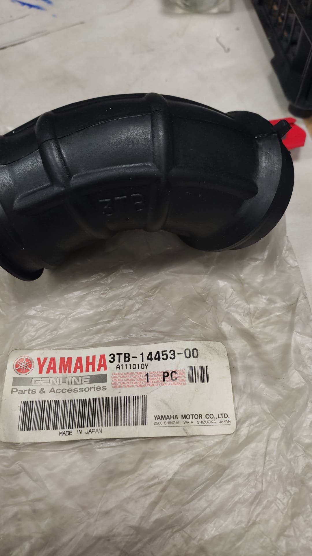 YAMAHA (1992-2002) XT600 ORİJİNAL KARBÜRATÖR HAVA BORUSU 3TB-14453-00