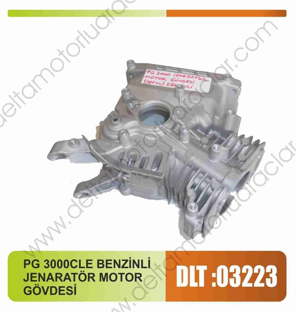 PG 3000CLE BENZİNLİ JENERATÖR MOTOR GÖVDESİ