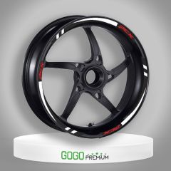 BEYAZ I REFLEKTÖR BASKI HONDA PCX UYUMLU JANT ŞERİDİ