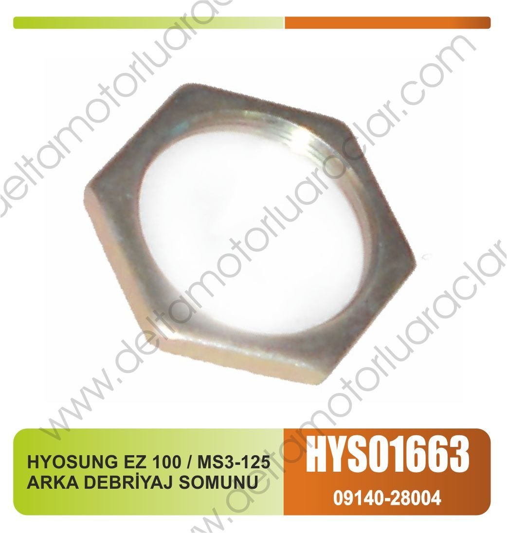 HYOSUNG EZ 100 / MS3-125 ARKA DEBRİYAJ SOMUNU