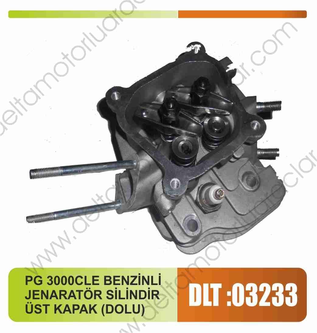 PG 3000CLE BENZİNLİ JENERATÖR SİLİNDİR ÜST KAPAK (DOLU)