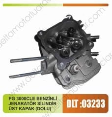 PG 3000CLE BENZİNLİ JENERATÖR SİLİNDİR ÜST KAPAK (DOLU)