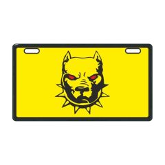 SARI PİTBULL E-BİKE PLAKALIK