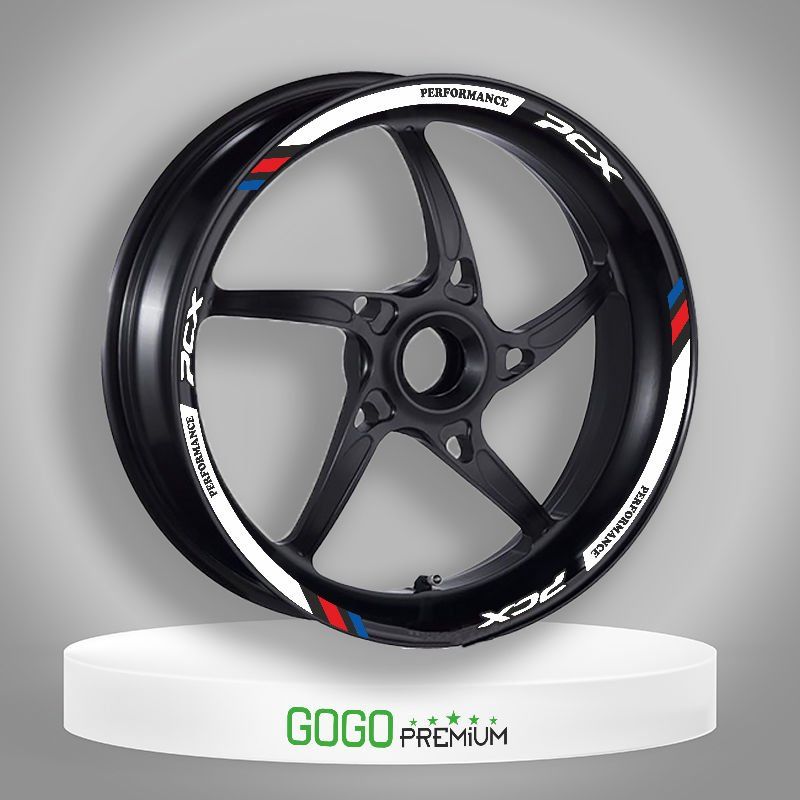 M POWER BEYAZ HONDA PCX UYUMLU JANT ŞERİDİ